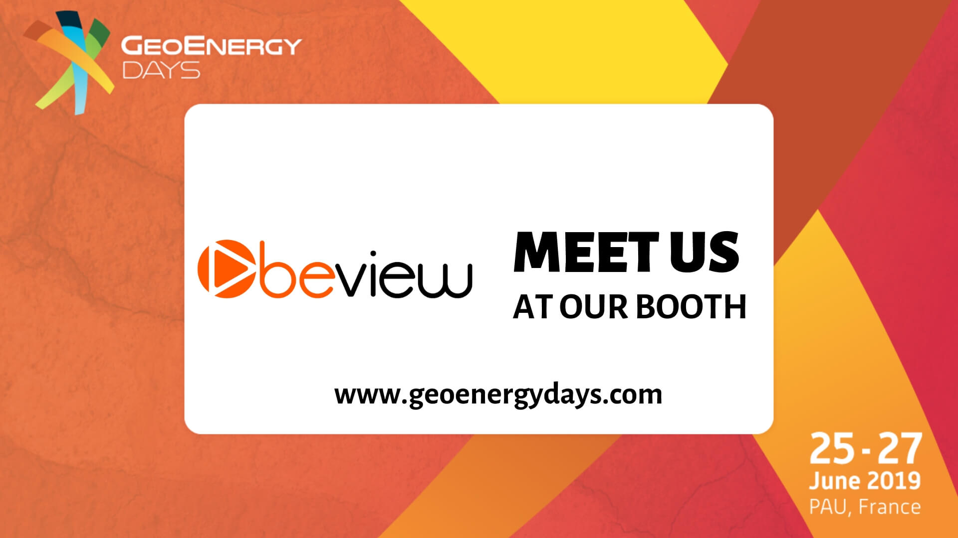 Beview participera aux GéoEnergy Days