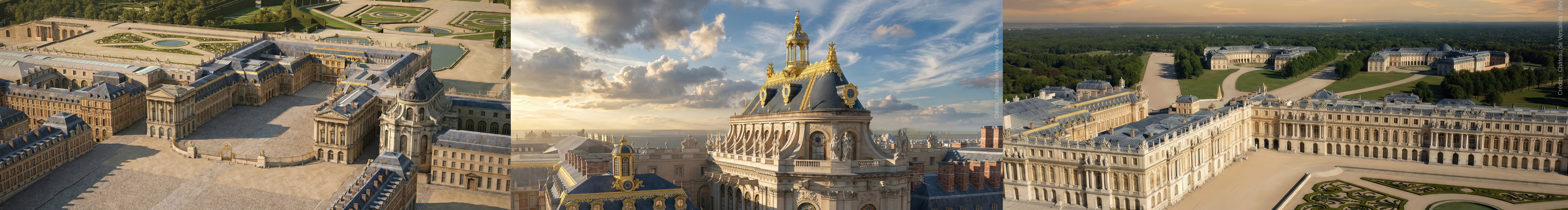 Beview a reconstitué Versailles en 3D pour le magazine Géo 